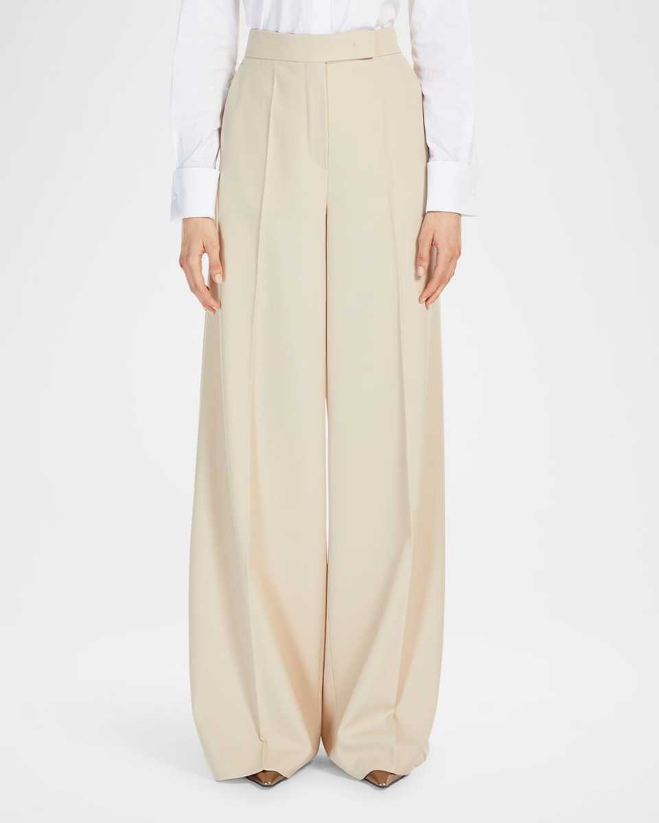 Ninfa Wool Wide-Leg Pants